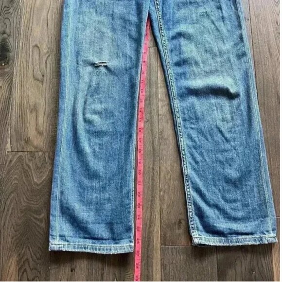 Anthropologie Pilcro Painter Denim Overalls Jumpsuit Size 26 Blue NWOT - Picture 7 of 8